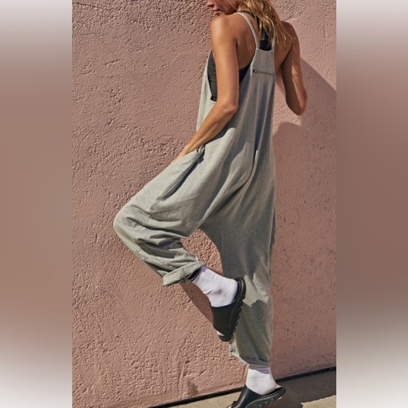 FREE PEOPLE ONESIE HOT SHOT in Heather Gray NWOT sz S, M, L - Picture 3 of 10